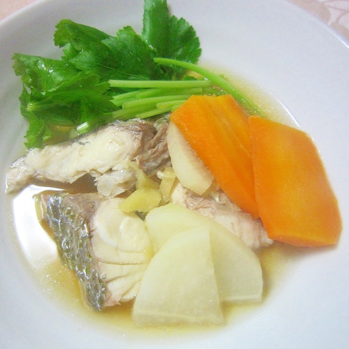 鯛と野菜の煮物
